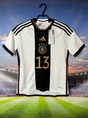 Germany Home football shirt 2022 Team Jersey Adidas Trikot Young Size L