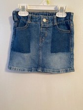 Baby GAP Denim Jean Skirt Adjustable Waist Size:18-24 Months Pre-owned