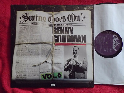 Benny Goodman - Swing goes on  Vol. 6   EEC Capitol LP