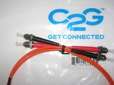 C2G 37430 Duplex Fiber Optic 1 Meter Patch Ju...