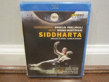 SIDDHARTA (Blu-ray Disc, 2011) Nicolas Le Riche, Aurelie Dupont  NEW