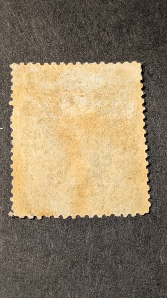 США Марка No37 очень тонкая, как новая, слегка наклеенная. Scott = $1450 - Изображение 2 из 2