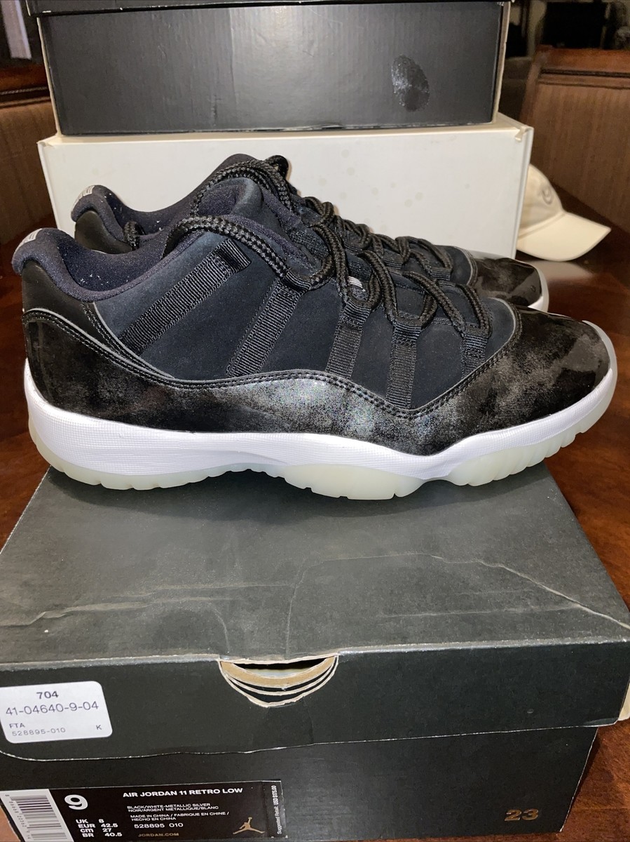 Jordan 11 Retro Low Barons 2017 Size 886668223629|
