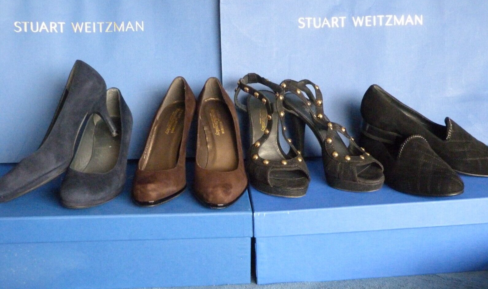 Scarpe da donna St Weitzman Russell&Bromley taglia USA 050 UK3 36 LOTTO LAVORO DESIGNER