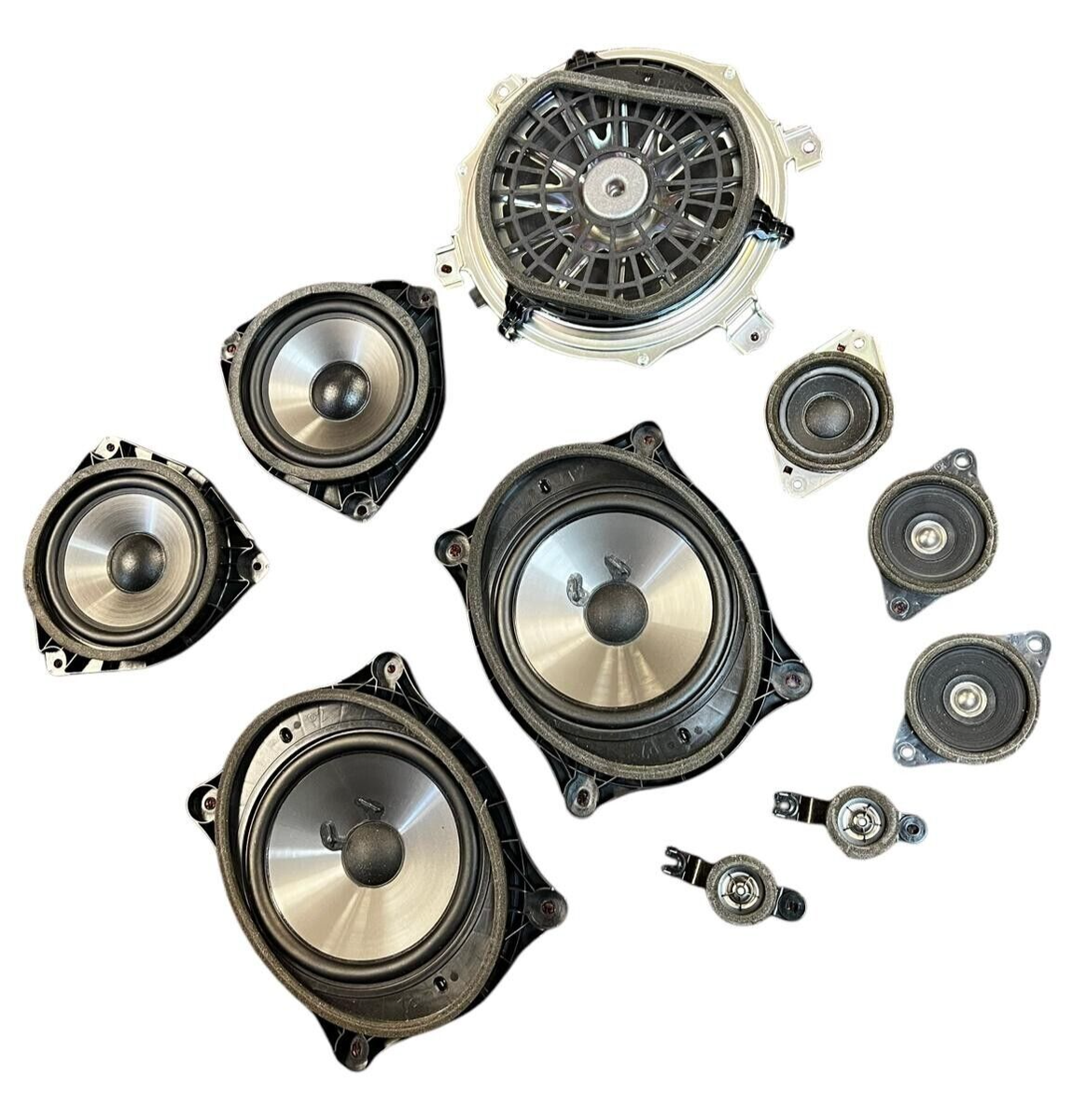 2013-2019 LEXUS GS350 COMPLETE FRONT & REAR SPEAKERS SET W