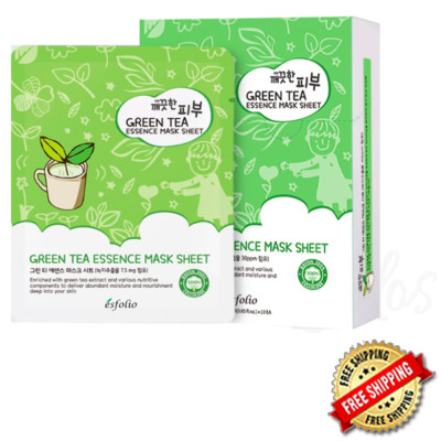 Esfolio Pure Skin Essence Mask Sheet 10 PC, Made in Korea (Pick From 16 Scent)
