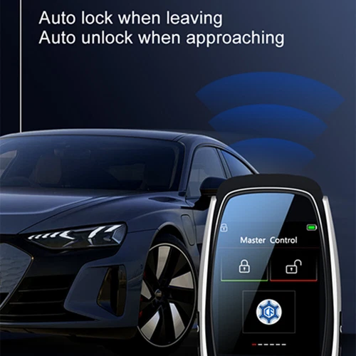 Modified LCD Screen Car Remote Smart Key for All Car w/ One Key Start Universal - Picture 7 of 14