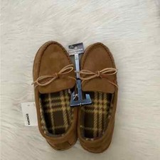 NEW wTag-Sonoma Cognac Slippers M 8-9