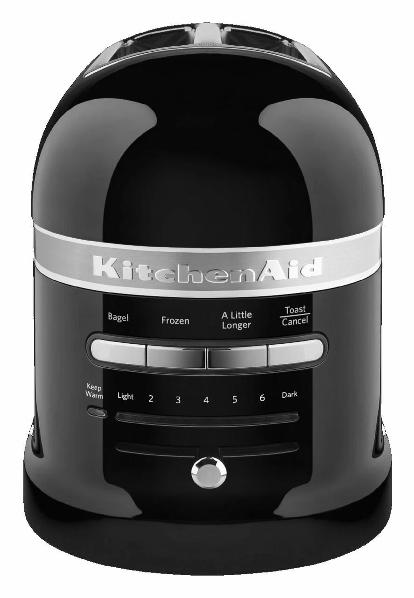 Grille pain artisan 2 tranches 5kmt2204eob noir Kitchenaid