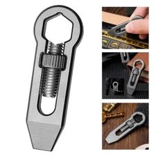 Multipurpose Miniature Pry Bar Crowbars and Adjustable Wrench Tool for Daily Use
