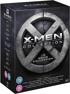X-MEN 10 Movie Collection Blu-Ray NEW (Please Read Full Item Description)