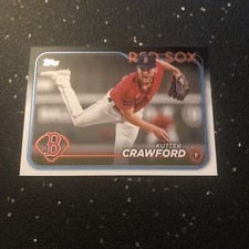 Kutter Crawford 2024 Topps Series 1 Baseball #316 MLB Boston Red Sox Pitcher