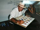 Perez Steele Baseball Hall of Fame Celebration autographed uncut sheets — photo 8