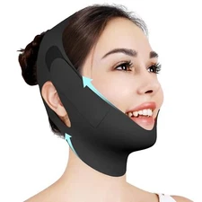 Chin Strap for Sleeping,Adjustable Chin Strap,Jaw Strap,Jawline Shaper,Face S...