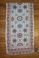 New Vince Camuto Medallion Lite Oblong Scarf 18"x72" NWT VC436