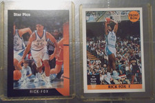 Basketball 2 Autographed Rick Fox RC Star Pics 1991 Front Row promo