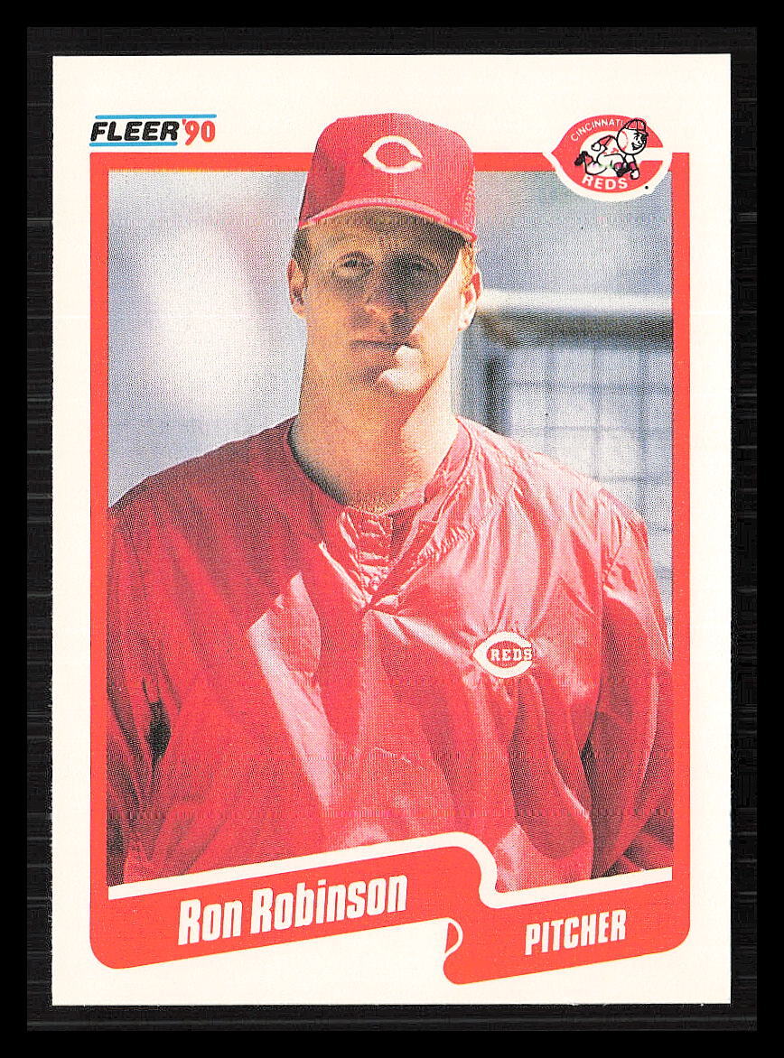 Ron Robinson 1990 Fleer #431 Cincinnati Reds | eBay