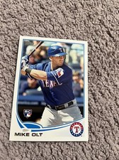 2013 Topps Series 1 Texas Rangers Baseball Card #87 Mike Olt Rookie Card