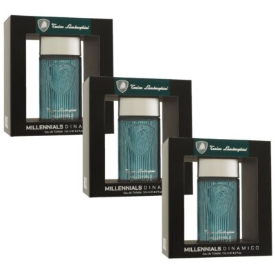 Tonino Lamborghini Millennials Dinamico 3 x 125 ml Eau de Toilette EDT Set Herre