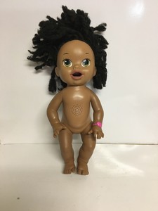 baby alive black curly hair