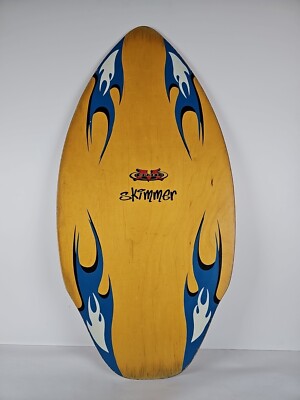 Vintage Morey Skimmer  Wooden Boogie Body Board Surfboard Wave Surfing 