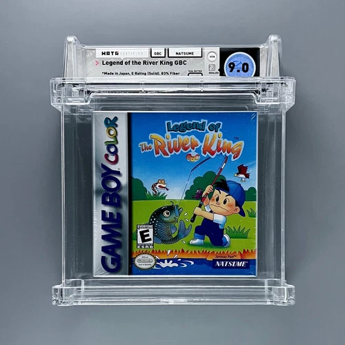 GBC Legend of the River King (1997) Nintendo Game Boy Color SEALED WaTa 9.0 New