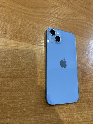 Apple Iphone 14 plus 128gb Blue Unlocked  86% Work Perfect  ALL Parts ORIGINAL 