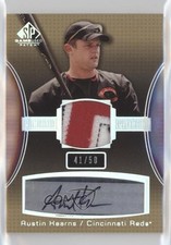 2004 SP Game Used Premium 41/50 Austin Kearns #APP-AK Patch Auto 10lp