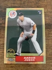 2017 Topps Chrome 1987 Aaron Judge Rookie Card RC 87T-8