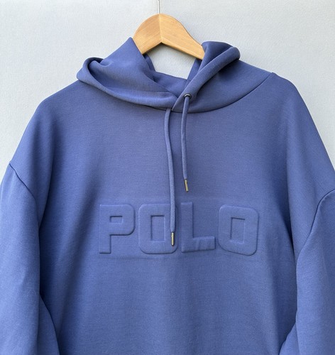 Polo Ralph Lauren sweat à capuche avec logo accent homme taille 3X bleu - Photo 4/8