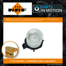 Interior Blower Motor fits FIAT 500C 312 1.4 09 to 11 169A3.000 Heater NRF New