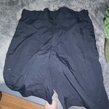 Cannondale Men's Athletic Cycling Shorts Black Nylon Size L Button Closure