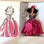 Vintage 1990s Barbie Classique Collection NRFB Pink Evening Gown Doll Mattel