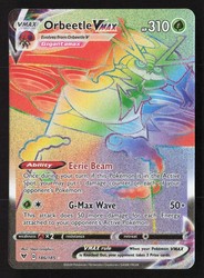 Orbeetle VMAX 186/185 Vivid Voltage Secret Rare