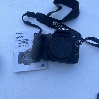 Canon EOS Elan 7NE 35mm SLR Film Camera  - Body W/ Strap 