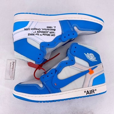 Size 12 - Jordan 1 Retro OG x Off-White High UNC for sale online