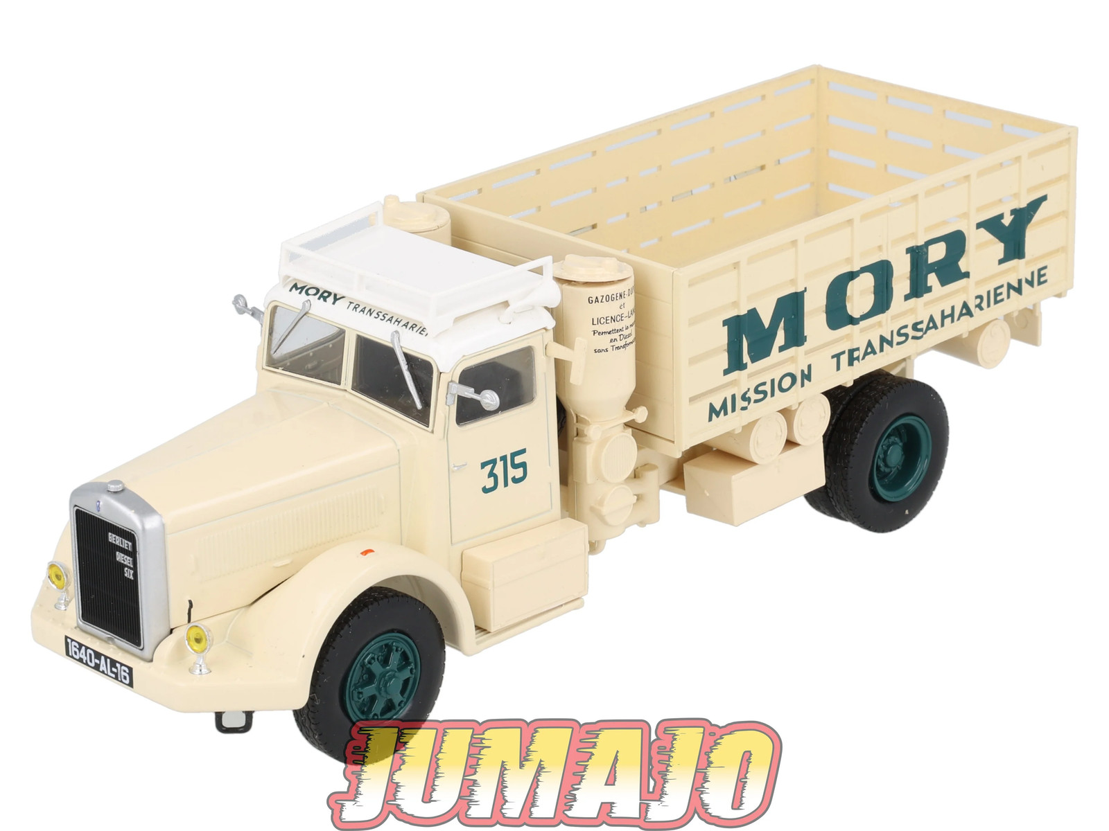 Camion Berliet GDM 1/43 Hachette IXO Mission Transsaharienne miniature