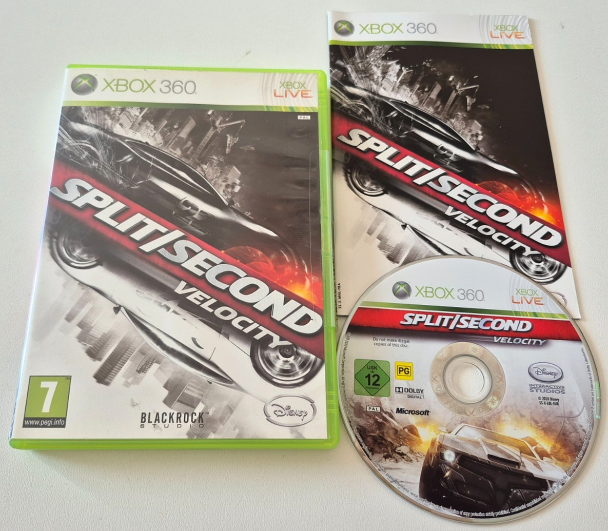 Split/Second Velocity - XBOX 360 - PAL VF - Complet