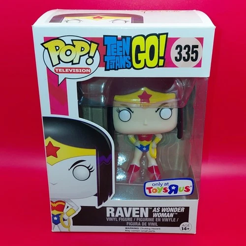 Funko Pop! Vinyl Teen Titans Go! Raven as Wonder Woman #335 Toys R Us Exclusive