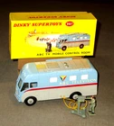 1960'S DINKEY SUPERTOYS NO.987- ABC TV MOBILE CONTROL ROOM VAN FIGURE & BOX-N-MT