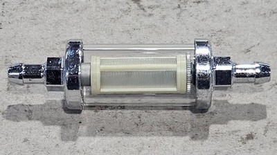 PROFUEL 5/16'' INLINE GLASS FUEL FILTER