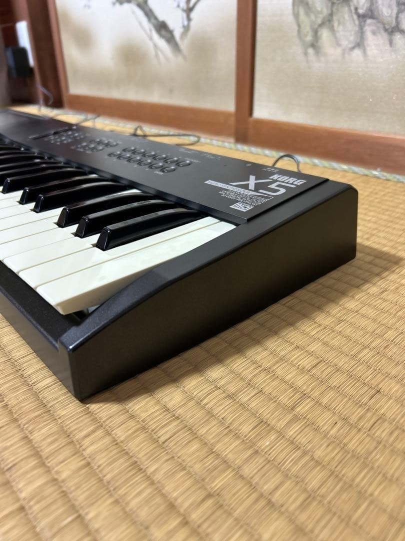 KORG X5D 61Key Music Synthesizer Keyboard–Tested & Working Japan