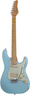 SCHECTER MV-6 Super Sonic Blue Electric Guitar