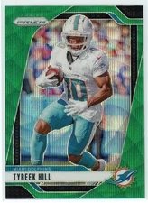 Tyreek Hill 2024 Panini Prizm #177 Miami Dolphins Green Wave