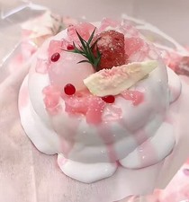 Handmade Fruit Cream Cake Taba Squishy Bakery Food Collectible Fidget Toys