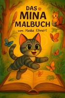 Malbuch Das Mina, 32 Seiten, Kinder, Ausmalen, KreativitäT, Zeichnen