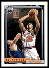 1992-93 Topps Gold Bo Kimble New York Knicks #310