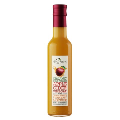 Mr Organic ACV mit Kurkuma Chili & Ingwer 250ml