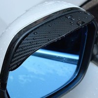 Eurowagens PVC Regenschutz FüR RüCkspiegel Regenblende Schwarz Neu 1-Tlg