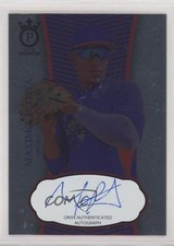 2021 Onyx Premium Auto Silver 28/100 Maximo Acosta #OPMA Auto xb2